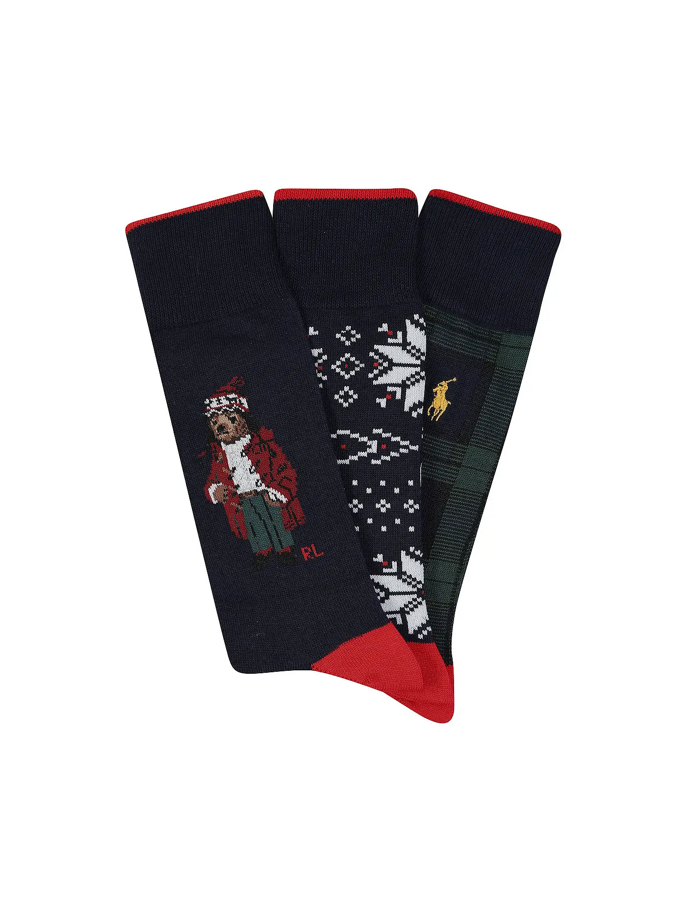 POLO RALPH LAUREN | Socken Geschenkbox 3er Pkg. assorted | 